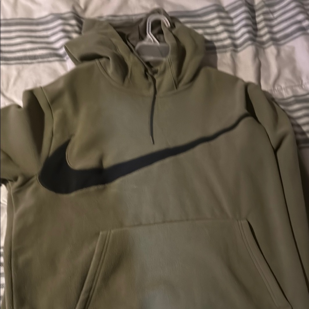 Nike Olive Green Hoodie